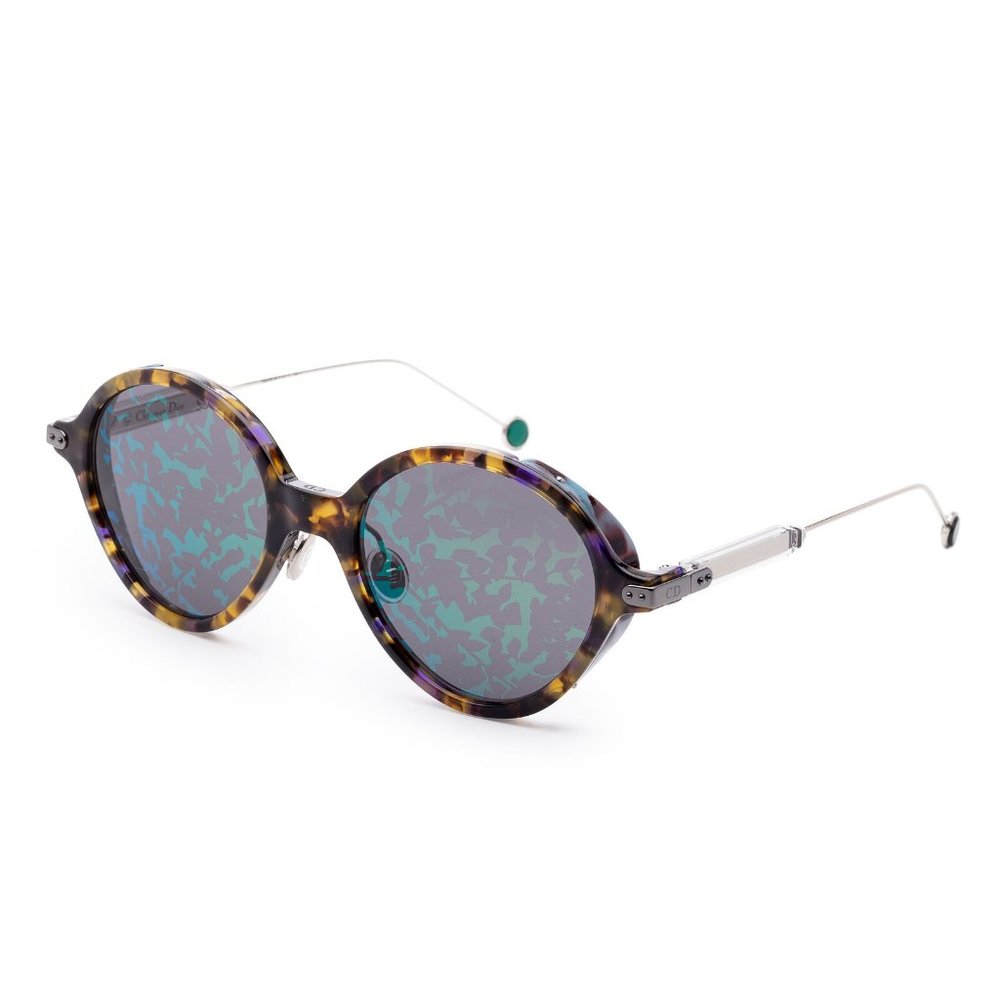 Christian Dior Blue Havana 52mm Sunglasses